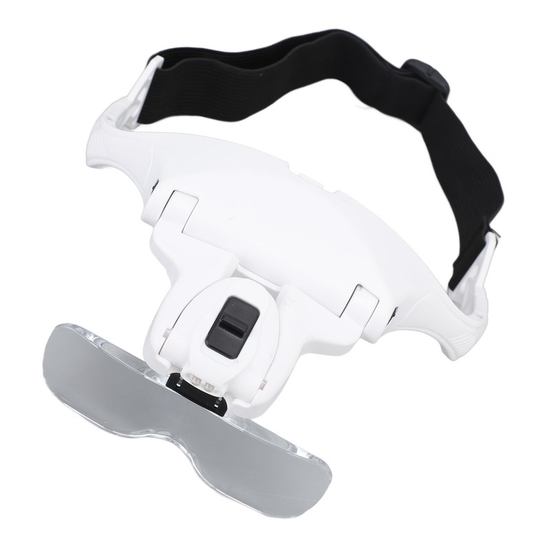 Magnifying Glasses for Eyelash Extensions with 2 LED Light Headband