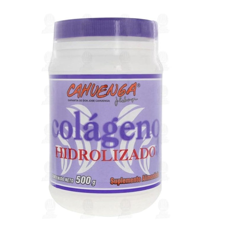 Colágeno Hidrolizado Cahuenga, 500 gr. 3pzas