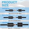3 Pcs Tail Pipe Expander Kit (1-1/8" to 3-1/2") for