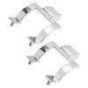 INCREWAY Towel Bar Brackets Set, Shower Door Zinc Alloy Handle