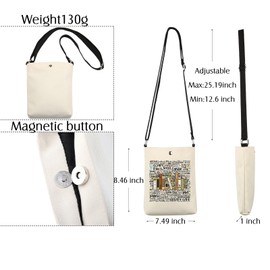 Bookworm Crossbody Bag Bookworm Gifts for Books Lovers Book Nerd Gifts for Book Reader Bookish Merchandise Bookworm Sling Bag