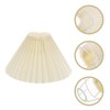 Hemobllo Pleated Lampshade, Small Lampshades, Fabric Lampshade, Table Lampshades for