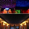 CHINLY Twinkle 500pcs 9.8ft Fiber Optic Lights RGBW Twinkle Star