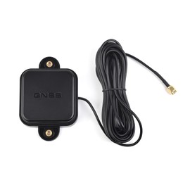 Waveshare GNSS L1+L2+L5 Multi-GNSS & Multi-Frequency Active Antenna, SMA-J Connector, Supports Multi-GNSS Positioning Systems, Sunproof and IP67 Waterproof, High Temperature Tolerance