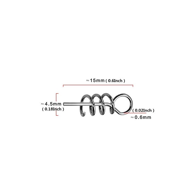 150Pcs/Box Fishing Crank Hook Centering Pin Fishing Baits Lure Rigs
