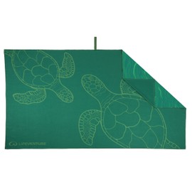 Lifeventure Recycled SoftFibre Travel Towel — Compact, Lightweight Quick-Dry Sports & Beach Towel, Sand-Free Design