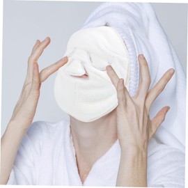 TOVINANNA Cold Hot Compress Towel for Women Soft Microfiber Face Towel Neat Hemming for Use for Home School Soothing Cold Hot Therapy for Face Eyes