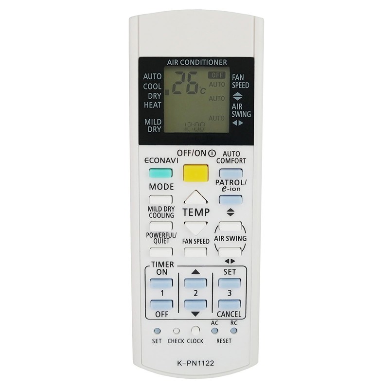 Universal Replacement Remote Control for Panasonic Air Conditioner Remote Model