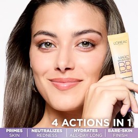 L 'Oreal Paris crema BB mágica para embellecer la piel, 1.0 onza., Medio
