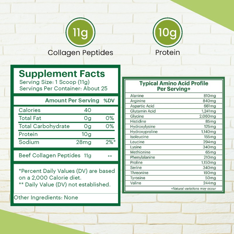 Zaytun Halal Collagen Peptides Support Joints, Hair, Skin & Nails