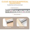 Alftek Stainless Steel Tape Measure, Laser Scale Measuring Tape, Metric/Imperial