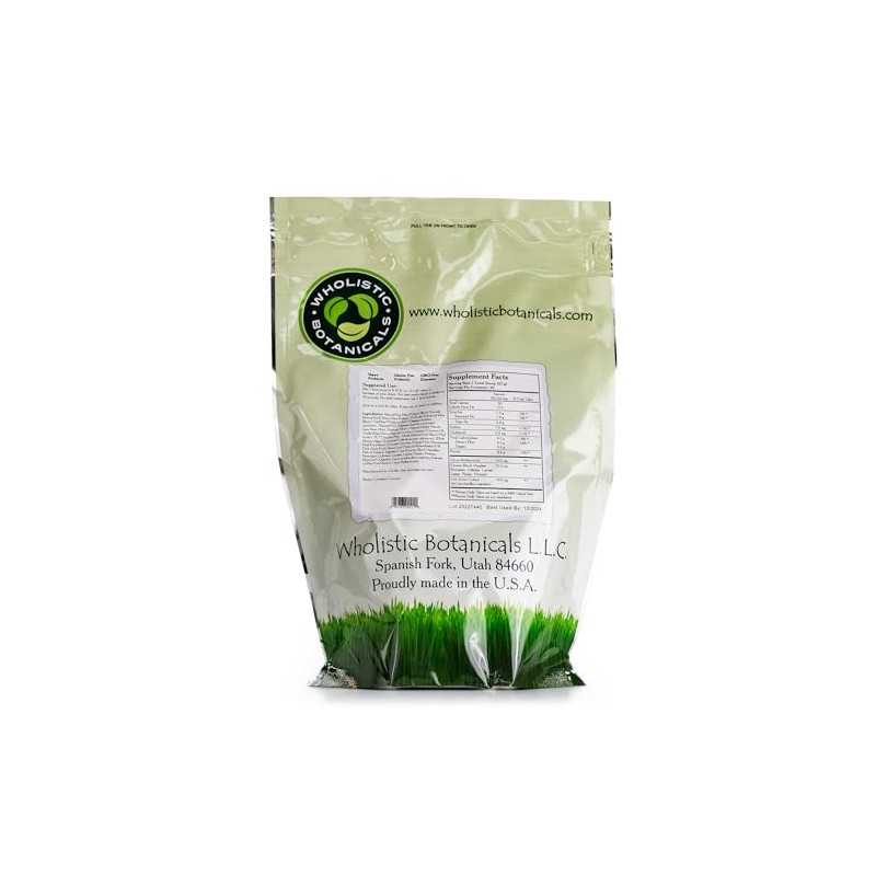 Live Plant Pea Protein Vanilla Powder by Wholistic Botanicals