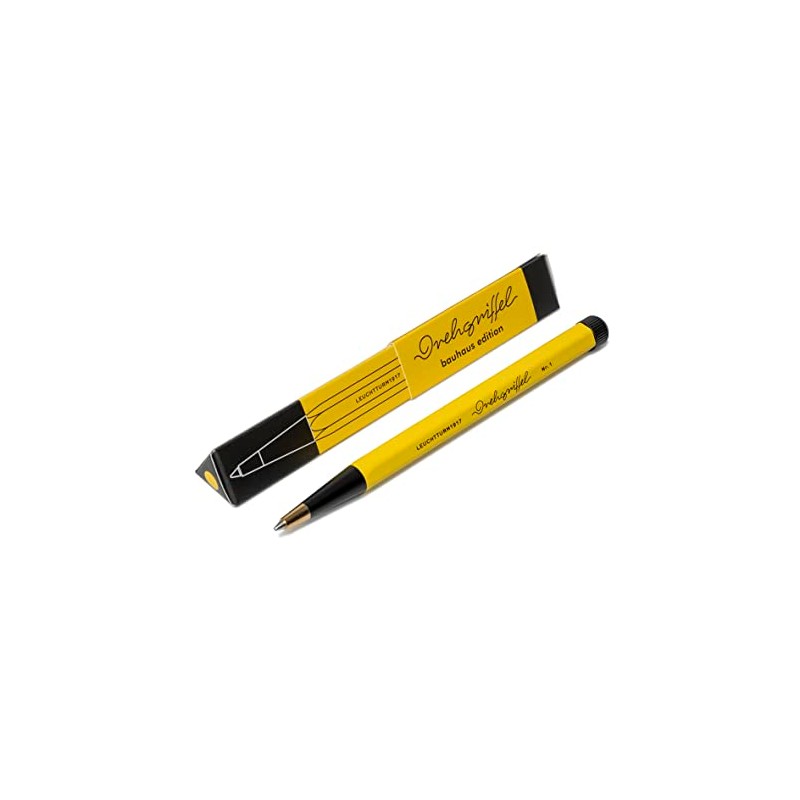 LEUCHTTURM1917 Bauhaus Edition 366204 Ballpoint Pen No. 1 Lemon /