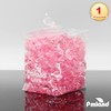 PMLAND Clear Acrylic Ice Rocks Pink 180 Pcs of 0.75