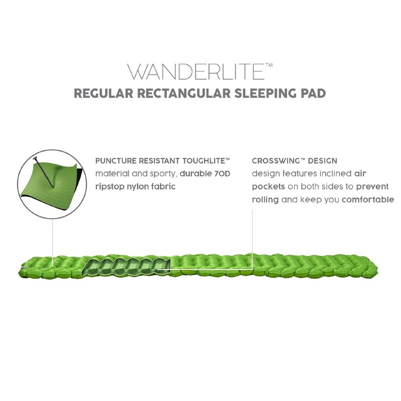 Bestway WanderLite Inflatable Single Sleeping Mat 188 x 58.5 x