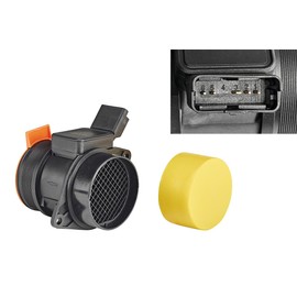 VALEO 253706 Air Flow Meter Number of Pins : Connector Type: Rectangular Integrated Air Temperature Sensor : YES Mounting Type: Siemens