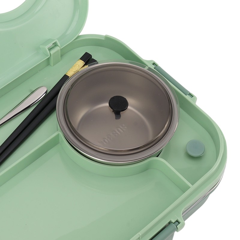 Bento Box 4 Compartments 1200ml 304 Stainless Steel Insulated with