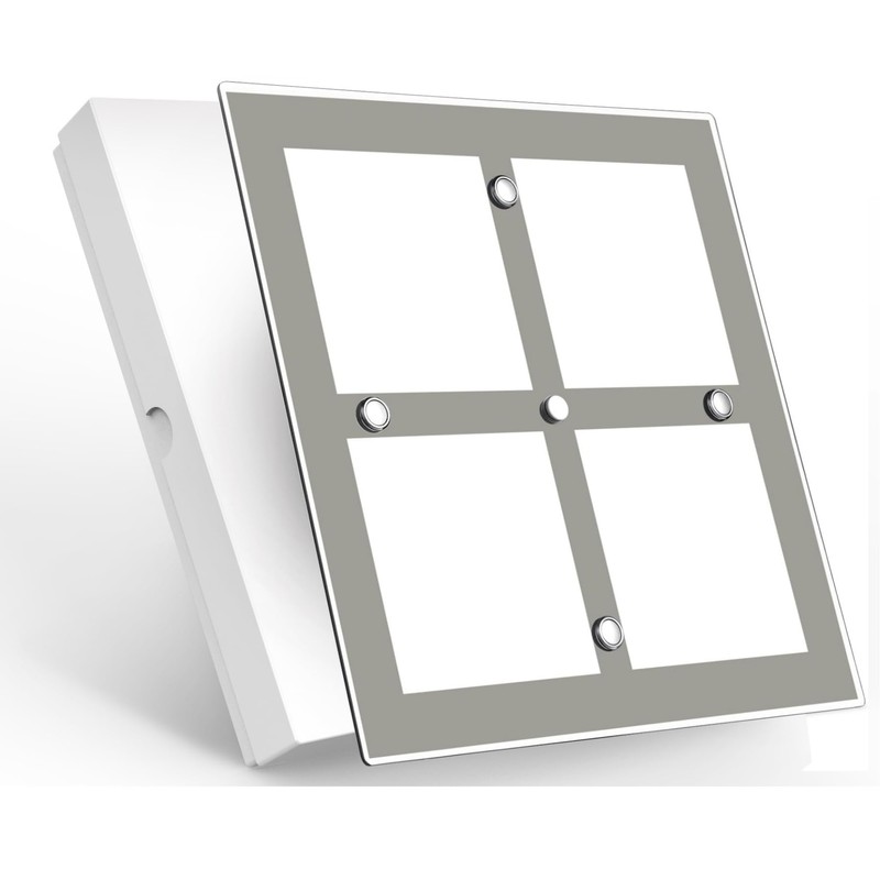 camperxlite RV 12V LED Ceiling Dome Light with Switch, Square