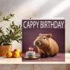 Capybara Geburtstagskarte – Cappy Birthday