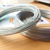 ArrErr Aluminum Armature Wire 20mx1.5mm Transparent Plastic Coated Metal Shaping