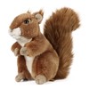Living Nature AN49 Soft Toy Squirrel, Unknown, Large (17cm), brown