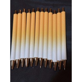 Glitter pen, refillable, multiple colors:_10