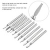 10Pcs Iron-nickel Alloy DIY Carving Pen Engraving Knife Jewelry Making