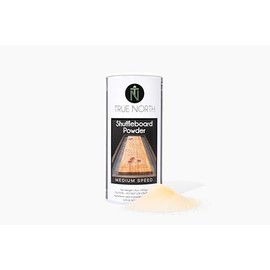 TRUE NORTH 2 Pack Medium Speed Shuffleboard Powder - 14oz, White