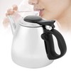 QANYEGN Stainless Steel Flat Bottom Kettle, Induction Stove Top Boiling