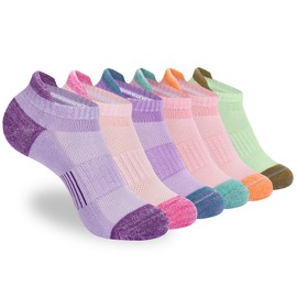 ATBITER 6Pairs Ankle Socks Womens Athletic Running No Show Cushioned Low Cut Tab Socks