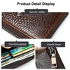 FANDARE Men's Wallet Credit Card Holder Leather Wallet with Coin