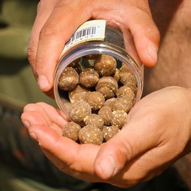 One More Cast iScream Boosted Cured Hookbaits – 15mm & 18mm Mixed – Exploding Soluble Crust with Hardened Core – Nutty & Twisted Match the Hatch Carp Hookbaits