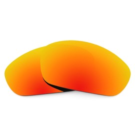 Revant Replacement Lenses for Oakley Straight Jacket (2007) sunglasses, UV Protection, Anti-Scratch and Impact Resistant, Polarized Fire Red Mirrored