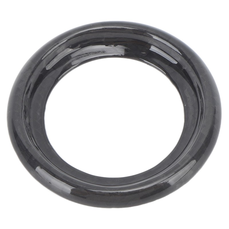 Start Button Ring Cover Carbon Fiber Start Stop Decor Sticker