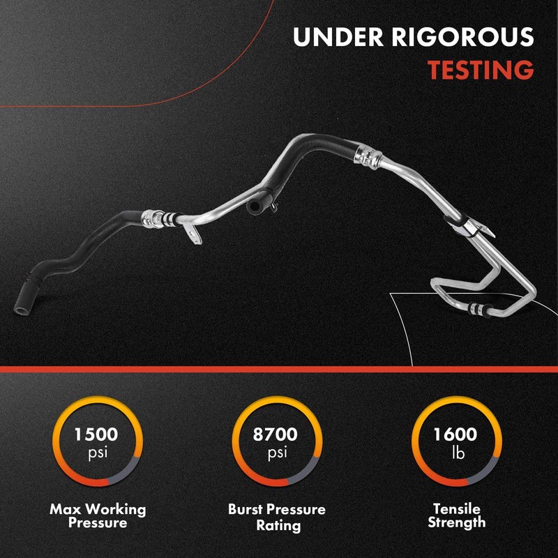 A-Premium Power Steering Return Line Hose Assembly Compatible with Hyundai