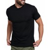 INTO THE AM Men's Plain Basic Tees - Fitted Essential