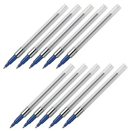 Faber-Castell uni-ball 205057 Refill Uni-Ball Powertank SN-220, 0.4 mm, Blue, Pack of 10