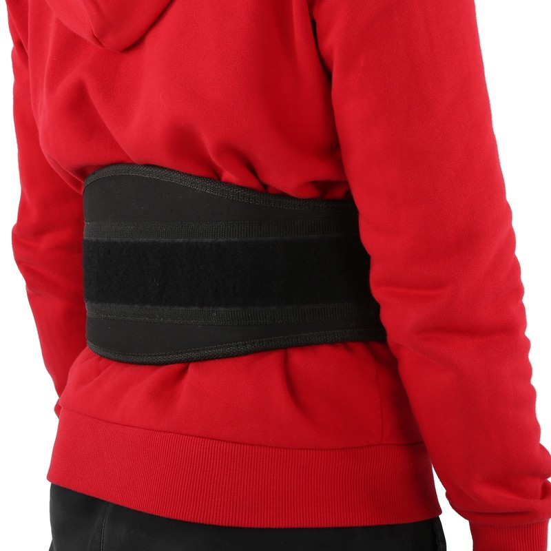 Weight Lifting Belt Fitness Training Waist Support Brace Widen Nylon