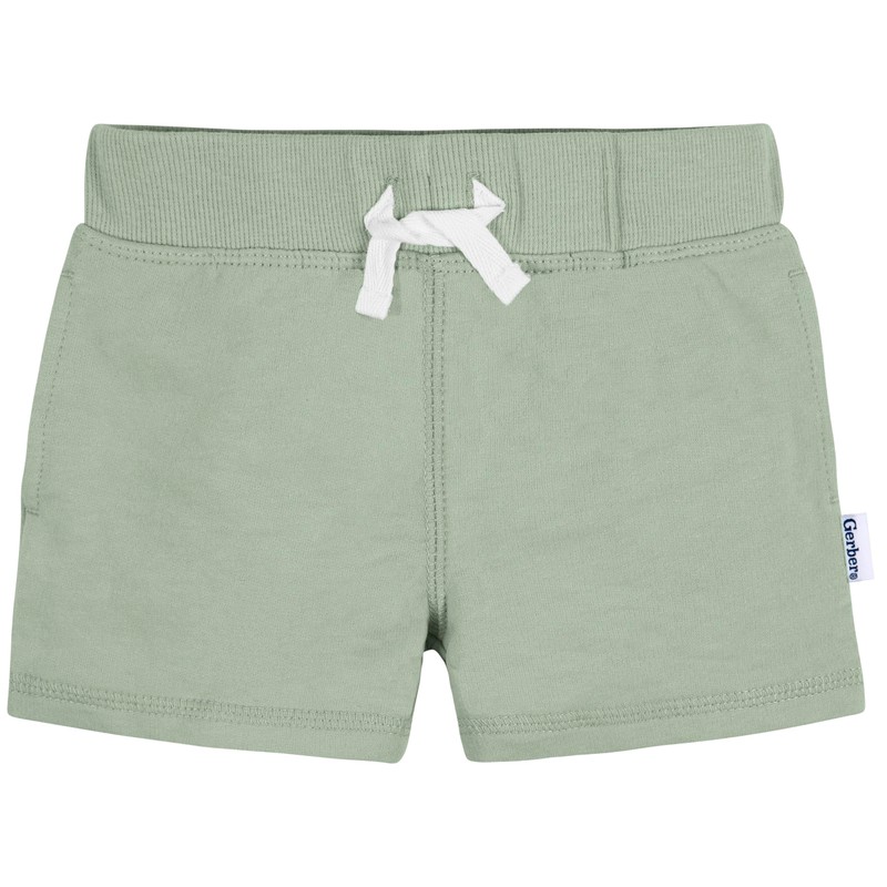 Gerber - Paquete de 3 Pantalones Cortos de Punto sin
