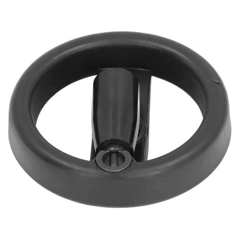 Handwheel 125mm OD 12mm Bore Foldable Handle Plastic Hand Wheel
