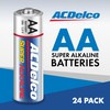 ACDelco 24-Count Double AA Batteries, Maximum Power Super Alkaline Battery