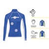 Cressi Women's Lycra Skin Long Sleeve Rash Guard UV Sun