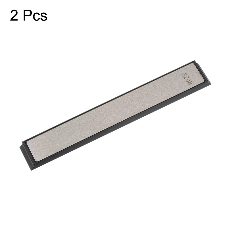 HARFINGTON 2pcs Diamond Sharpening Stone Set 320 Grit for Scissors
