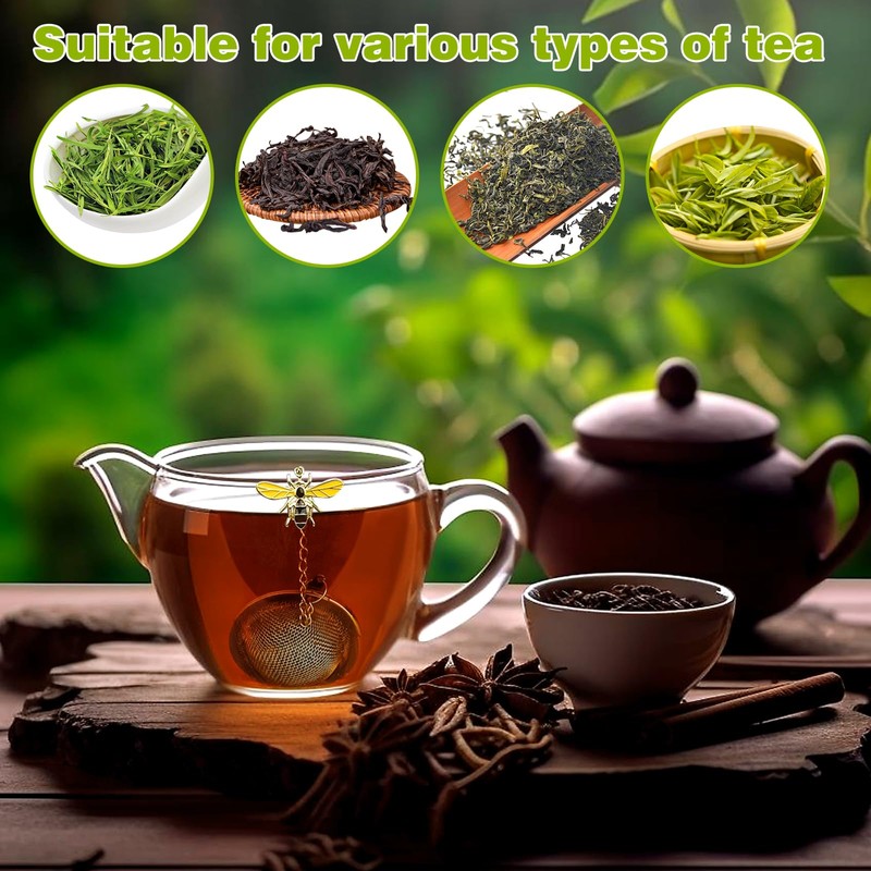 2PC Stainless Steel Mesh Tea Infuser,2.1 inch Tea Ball with
