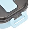 1L Bento Box 304 Stainless Steel Compartment Leak Proof Portable