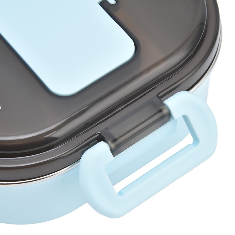 1L Bento Box 304 Stainless Steel Compartment Leak Proof Portable