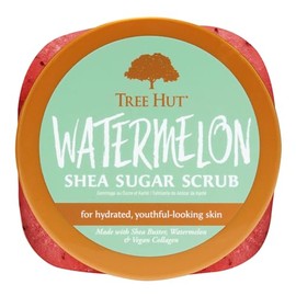 TREE HUT, Watermelon Shea Sugar Scrub, Exfoliante Corporal de Azcar Natural con Manteca de Karit y Esencia de Sanda, Exfolia e Hidrata la Piel, 510...