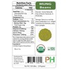 Whole dried Organic Mung Beans aka 'Green Gram' 'Maash' 'Moong'