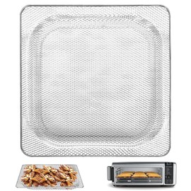 Air Fryer Basket for Ninja Foodi SP101 Digital Air Fryer Countertop Oven, 13.5 * 13.3'' Steel Wire Rack Accessorie Tray for Ninja Foodi SP100, SP101B1, SP101C Convection Oven, Dishwasher Safe