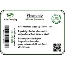 Phenonip - Amazing Preservative Used for Lotion, Cream, Lip Balm or Body Butter 4 Oz